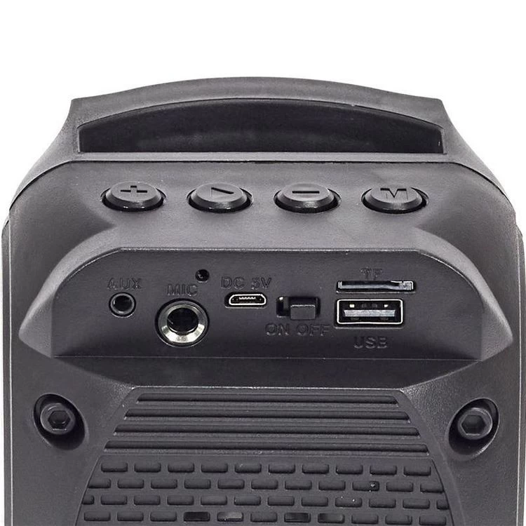 Paris Prix Enceinte Sans Fil Karaoké & Micro 15cm Noir 8 Paris Prix Enceinte Sans Fil Karaoké & Micro 15cm Noir – Image 6