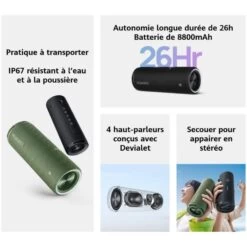 HUAWEI Enceinte Portable Sound Joy Vert -TechFutur B2CD 1118