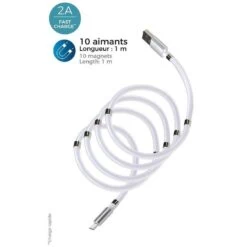 Be Mix Câble Magnétique Charge Rapide Et Synchronisation USB Type C -TechFutur B2CD 113