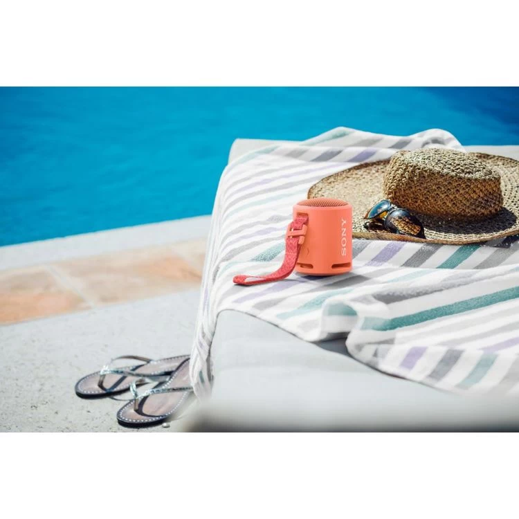 SONY Enceinte Portable SRS-XB13 Rouge Corail 7 SONY Enceinte Portable SRS-XB13 Rouge Corail – Image 5