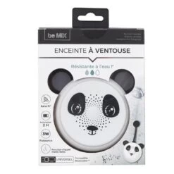 Paris Prix Enceinte Ventouse Waterproof Panda 22cm Blanc 9 Paris Prix Enceinte Ventouse Waterproof Panda 22cm Blanc -TechFutur B2CD 1379