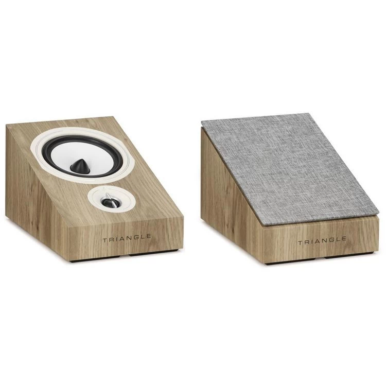 Triangle Enceinte Surround BRA1 Chene Clair 3 Triangle Enceinte Surround BRA1 Chene Clair