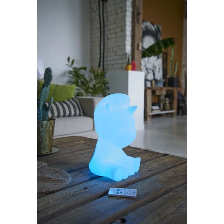 BIGBEN Enceinte Portable Bluetooth Lumineuse - Blanc - Luminus Licorne 4 BIGBEN Enceinte Portable Bluetooth Lumineuse - Blanc - Luminus Licorne – Image 2