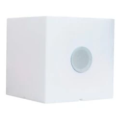 Lumisky Cube Lumineux Enceinte Bluetooth CARRY PLAY Blanc Polyéthylène H40CM