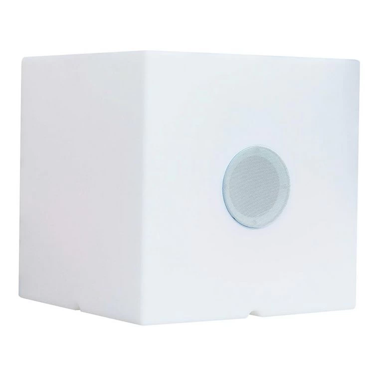 Lumisky Cube Lumineux Enceinte Bluetooth CARRY PLAY Blanc Polyéthylène H40CM 3 Lumisky Cube Lumineux Enceinte Bluetooth CARRY PLAY Blanc Polyéthylène H40CM