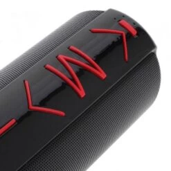 Amahousse Enceinte Bluetooth 3.0 Design Booster Noire Et Rouge -TechFutur B2CD 1544