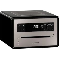 SONORO Chaîne HiFi Qubo Noir -TechFutur B2CD 1665