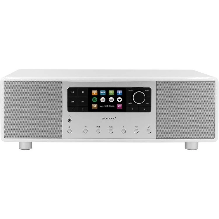 SONORO Chaîne HiFi PRIMUS Blanc (brillant) 3 SONORO Chaîne HiFi PRIMUS Blanc (brillant)