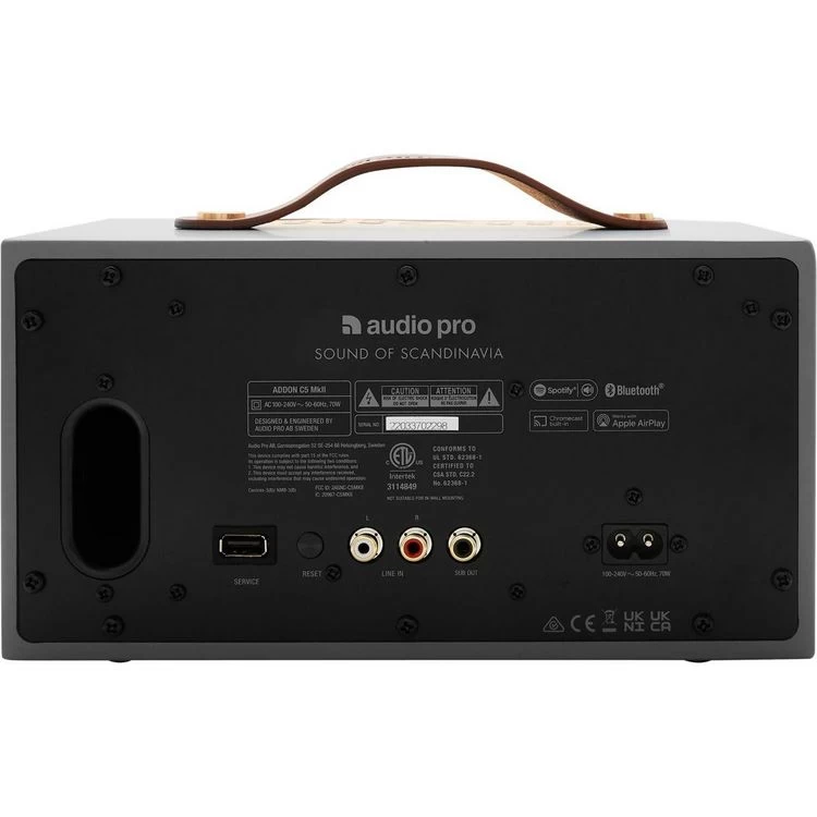 AUDIO PRO Enceinte Résidentielle C5 MKII Gris 4 AUDIO PRO Enceinte Résidentielle C5 MKII Gris – Image 2