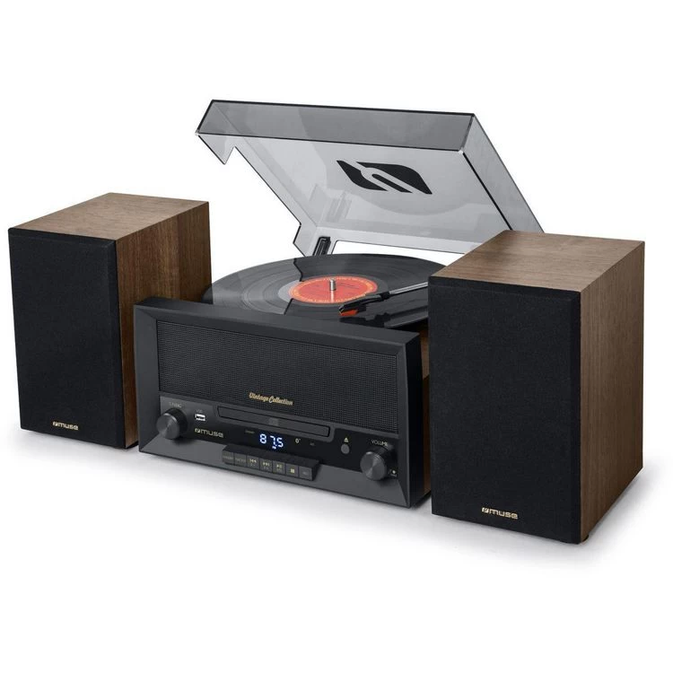 Muse Platine Vinyle MT-120 BT Bois 4 Muse Platine Vinyle MT-120 BT Bois – Image 2