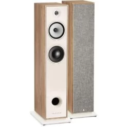 Triangle Enceinte Colonne BOREA BR07 Chene Clair X1 -TechFutur B2CD 2044