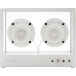 TRANSPARENT Enceinte Résidentielle Speaker Small Blanche -TechFutur B2CD 2292