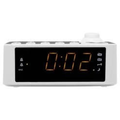 MUSE Radio-réveil Avec Projection De L'heure - Blanc - M-178 PW 11 MUSE Radio-réveil Avec Projection De L'heure - Blanc - M-178 PW -TechFutur B2CD 2436