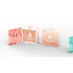 MOBILITY ON BOARD Réveil Billy Clock Lapin Rose -TechFutur B2CD 2439