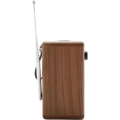 SONORO Radio Réveil EASY Noyer -TechFutur B2CD 2498