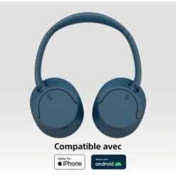SONY Casque WH-CH720N Bleu -TechFutur B2CD 250