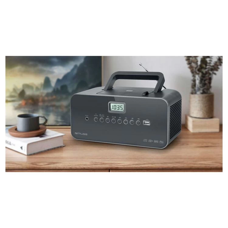 MUSE Radio CD/MP3/USB - M-28 DG - Noir 4 MUSE Radio CD/MP3/USB - M-28 DG - Noir – Image 2
