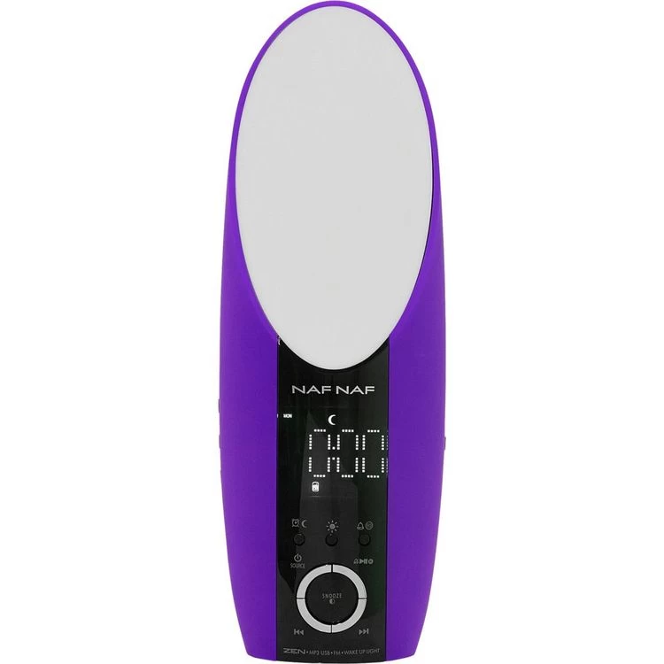 Nafnaf Radio Réveil Zen Violet 6 Nafnaf Radio Réveil Zen Violet – Image 4