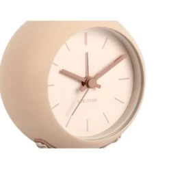 Karlsson Réveil Nirvana Globe - Beige Sable -TechFutur B2CD 2692