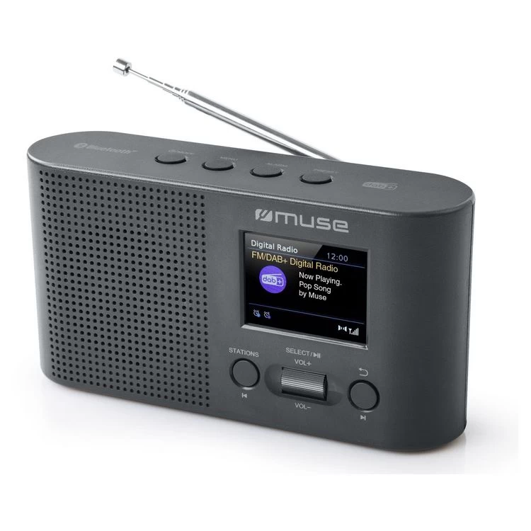 MUSE Radio Portable Numérique - Gris - M-112 DBT 3 MUSE Radio Portable Numérique - Gris - M-112 DBT