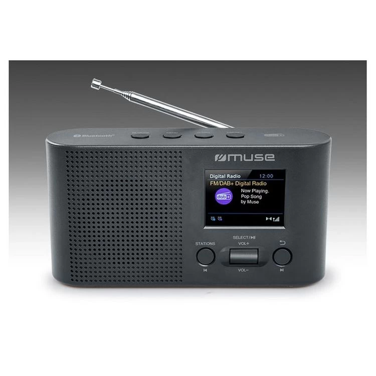 MUSE Radio Portable Numérique - Gris - M-112 DBT 4 MUSE Radio Portable Numérique - Gris - M-112 DBT – Image 2