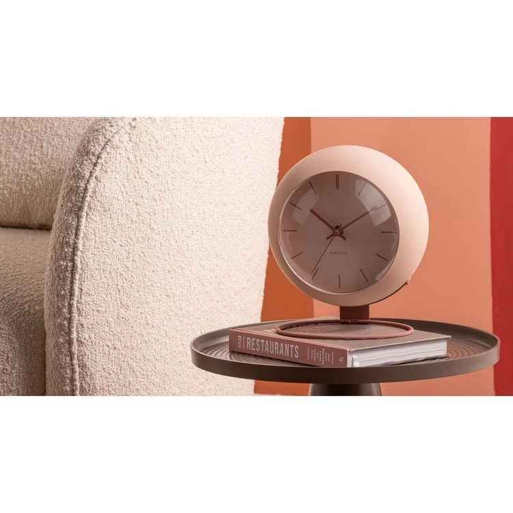 Karlsson Horloge à Poser Nirvana Globe - Beige 6 Karlsson Horloge à Poser Nirvana Globe - Beige – Image 4