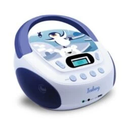 METRONIC Radio CD Iceberg - Blanc Et Bleu