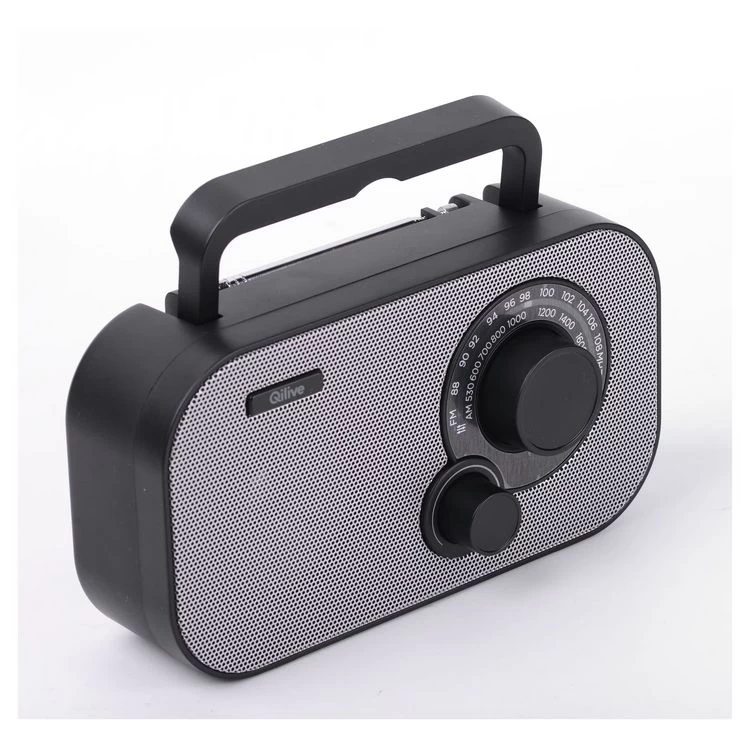 QILIVE Radio Portable Analogique - Gris - Q.1548 3 QILIVE Radio Portable Analogique - Gris - Q.1548