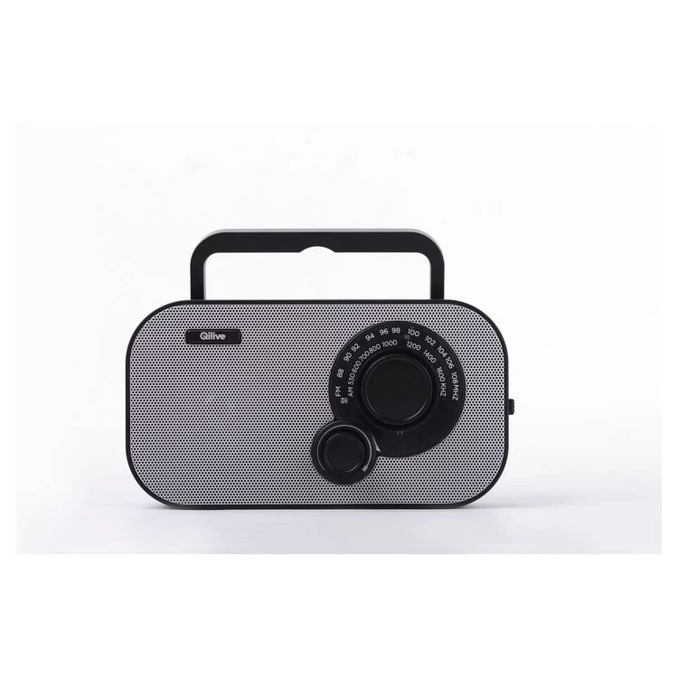 QILIVE Radio Portable Analogique - Gris - Q.1548 4 QILIVE Radio Portable Analogique - Gris - Q.1548 – Image 2