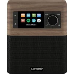 SONORO Radio Réveil Stream Noyer