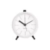 Karlsson Réveil Button En Métal - Blanc -TechFutur B2CD 2904