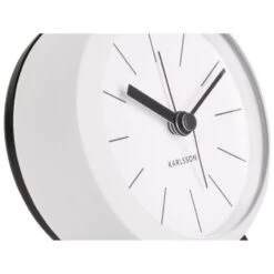 Karlsson Réveil Button En Métal - Blanc 8 Karlsson Réveil Button En Métal - Blanc -TechFutur B2CD 2906