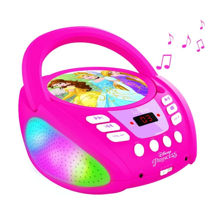 LEXIBOOK Radio CD 109 Disney Princess - Rose 3 LEXIBOOK Radio CD 109 Disney Princess - Rose