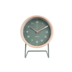 Karlsson Horloge Réveil En Bois Innate - Diam. 14 Cm - Vert 5 Karlsson Horloge Réveil En Bois Innate - Diam. 14 Cm - Vert -TechFutur B2CD 2968