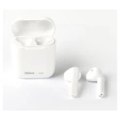 QILIVE Écouteurs Sans Fil Bluetooth Avec étui De Charge - Blanc - Q1960
