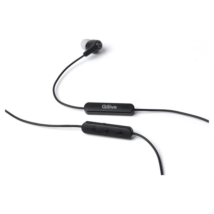 QILIVE Écouteurs Q1721 Bluetooth ML Noir 4 QILIVE Écouteurs Q1721 Bluetooth ML Noir – Image 2