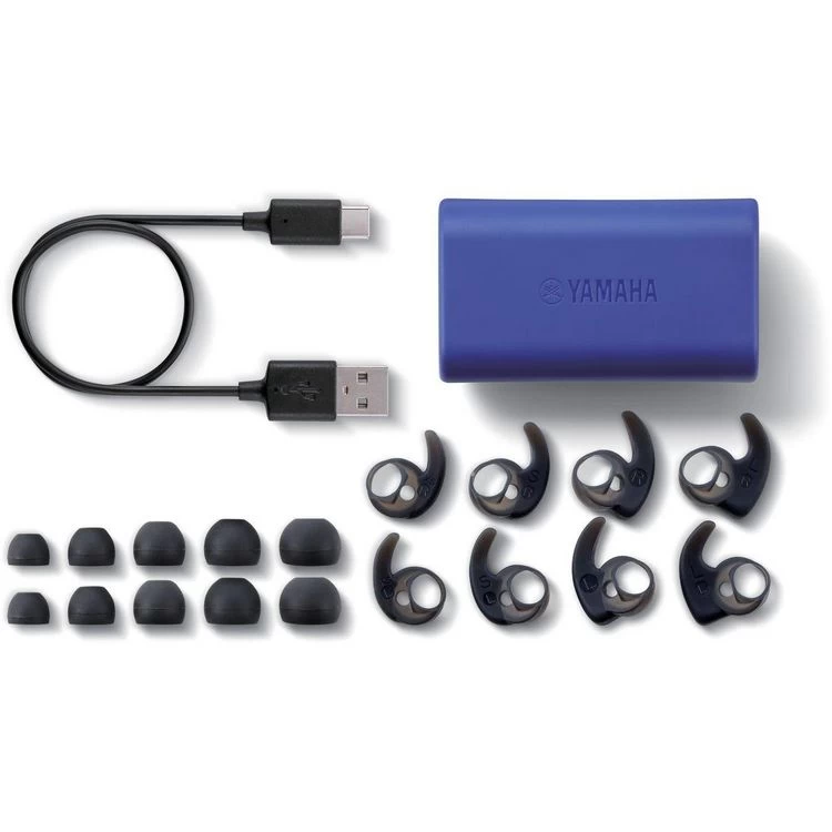 Yamaha Ecouteurs TW-ES5A Bleu Racing 4 Yamaha Ecouteurs TW-ES5A Bleu Racing – Image 2