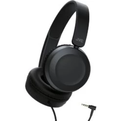 JVC Casque HA S31 Supra-aural Filaire Jack 3.5 Mm Noir